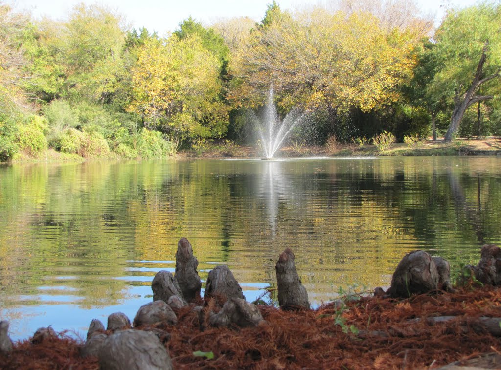 Water fountain in Watterworth Park