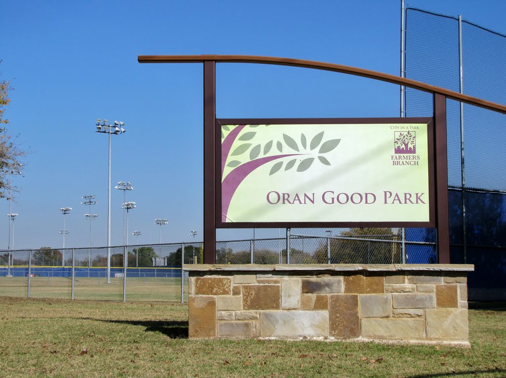 Oran Good Park (sign at sports field)