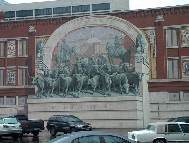 Art in Mainstreet by Richard Haas, Fort Worth