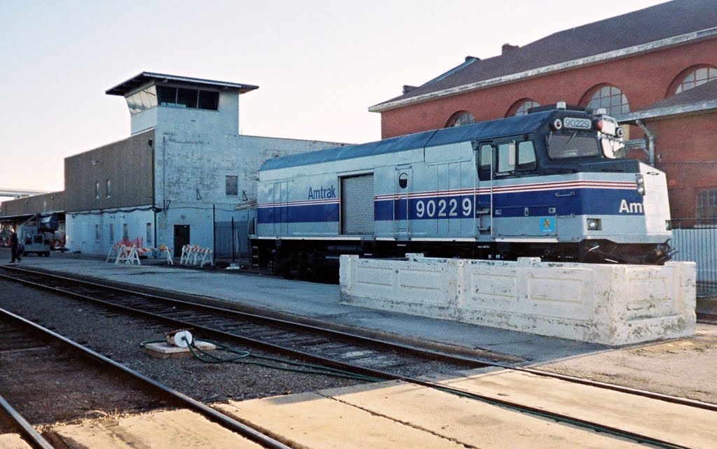 Fort Worth train station.