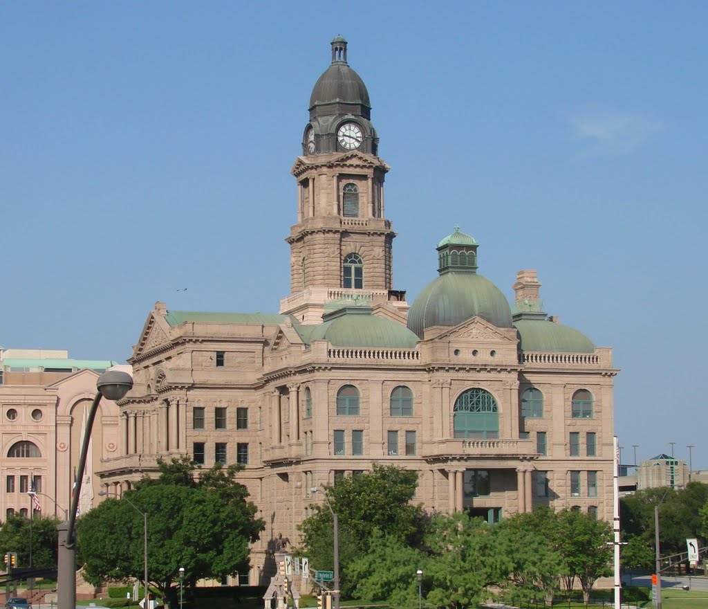 Tarrent Co. Court House "Fort Worth, Texas"
