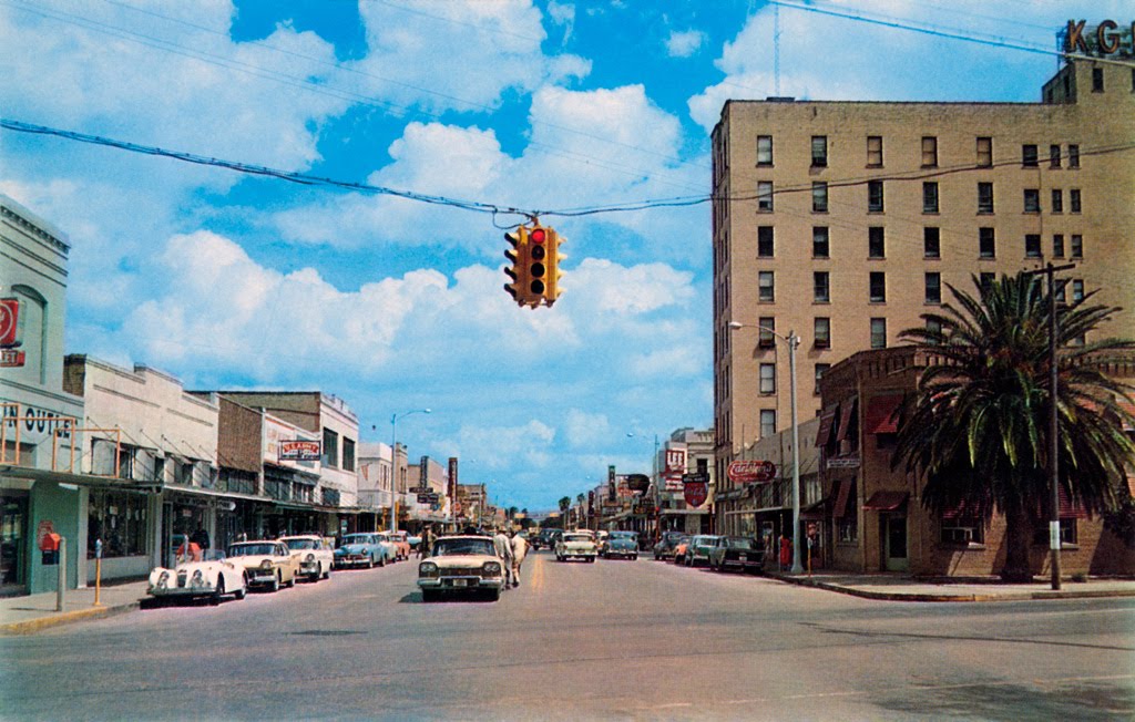Jackson Street in Harlingen, Texas