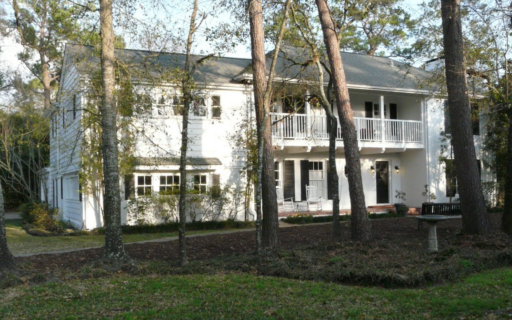 Original wooden house of the South
