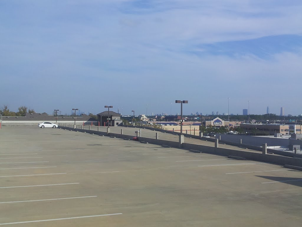 houston skyline view