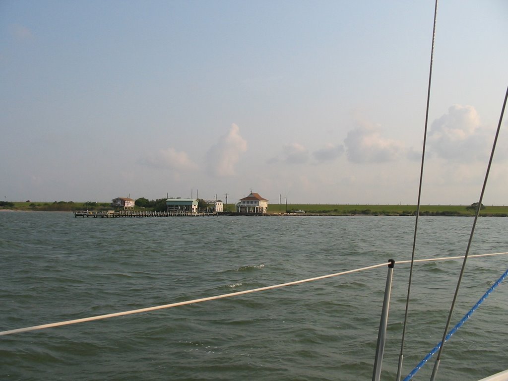 Shore of Galveston Bay, near Texas City