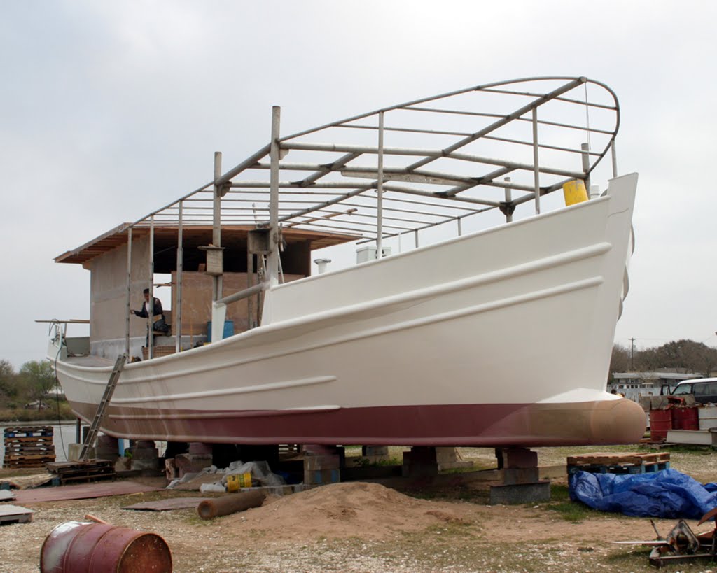Aluminium Lugger Under Construcion