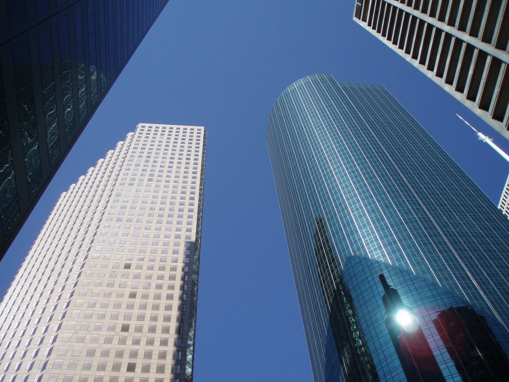 Houstons Skyline District (Enterprice & Wells Fargo Plazas)