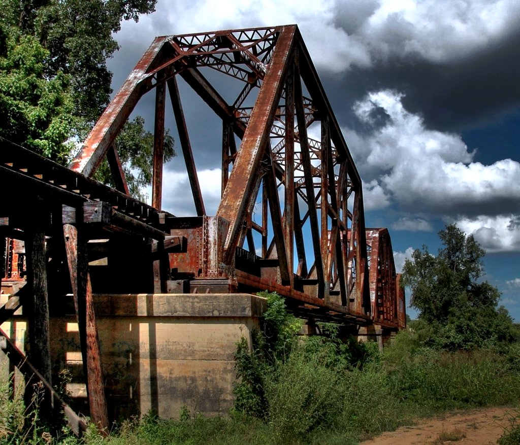 Trestle over the Brazos River