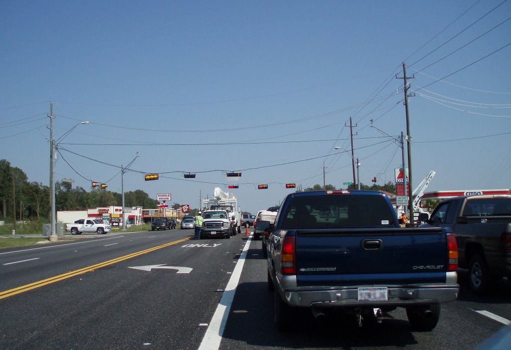 Fixing Trafic Lights (FM 2920). Thank you, folks from New Jersey and Pennsylvania!