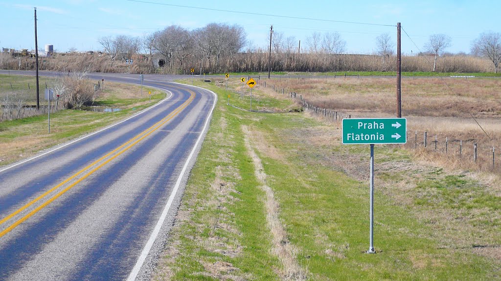 Texas, near Komensky