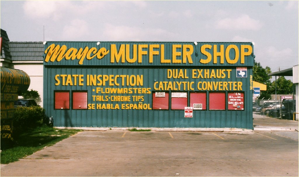 Mayco Muffler Shop, Hillcroft Street