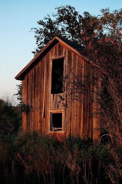 Ratty old barn, north of Garwood, Texas