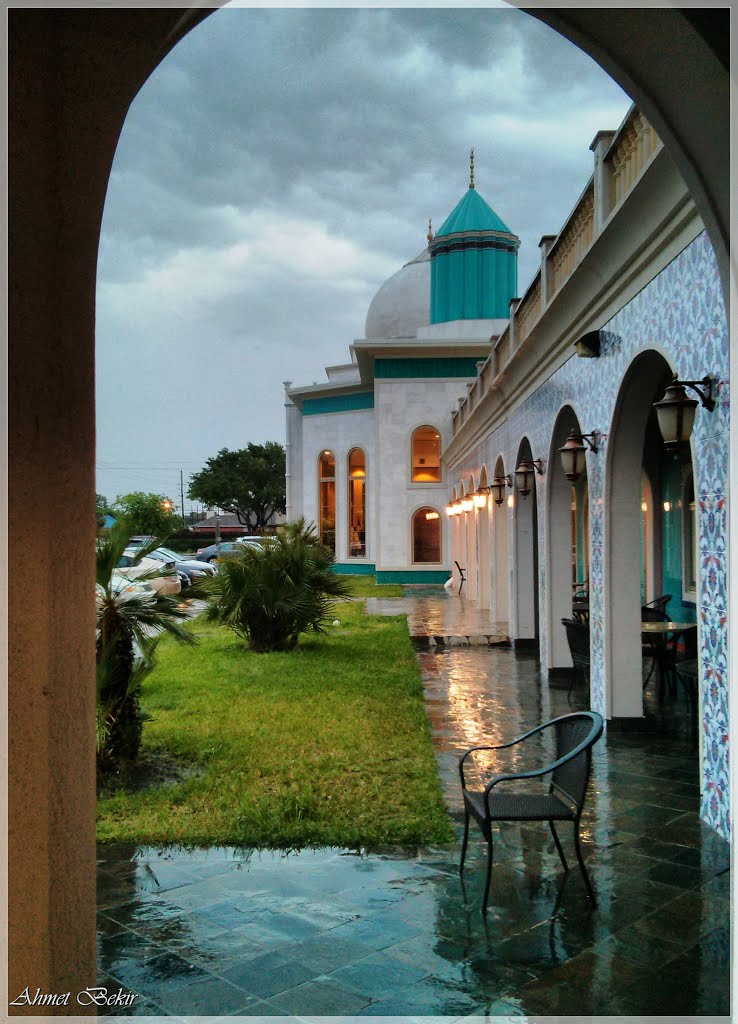Turquoise Center (Nightfall-Dedicated to Aynur Tanış Hanım)- Houston, TX, USA