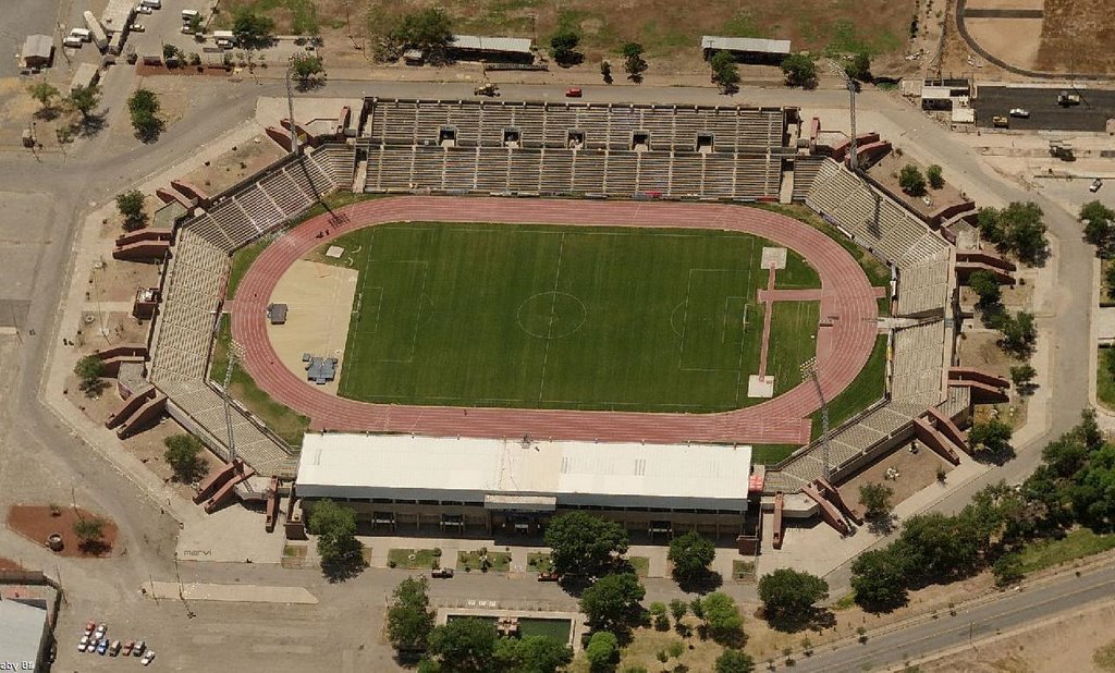 Estadio Olimpico Benito Juarez ( Vista Aerea )