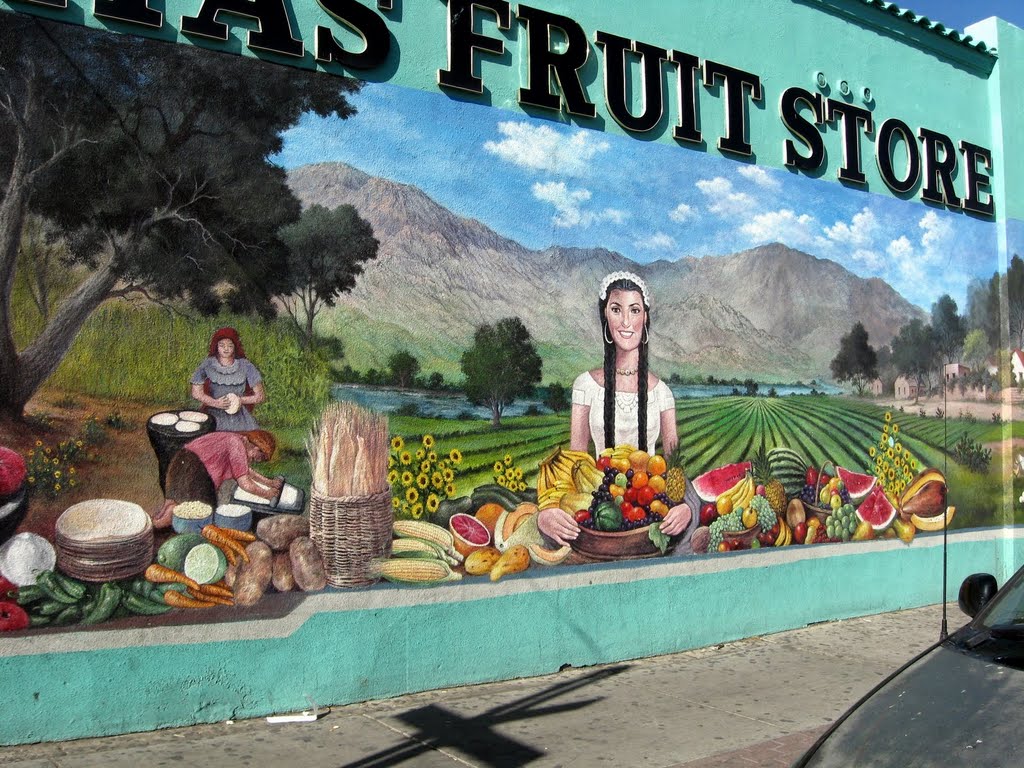 Natures bounty at Matas Fruit Store.