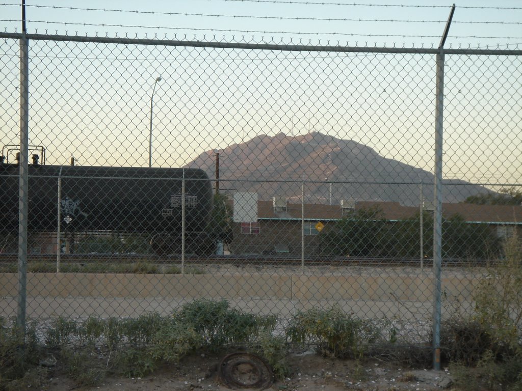 Looking North from the Border Fence