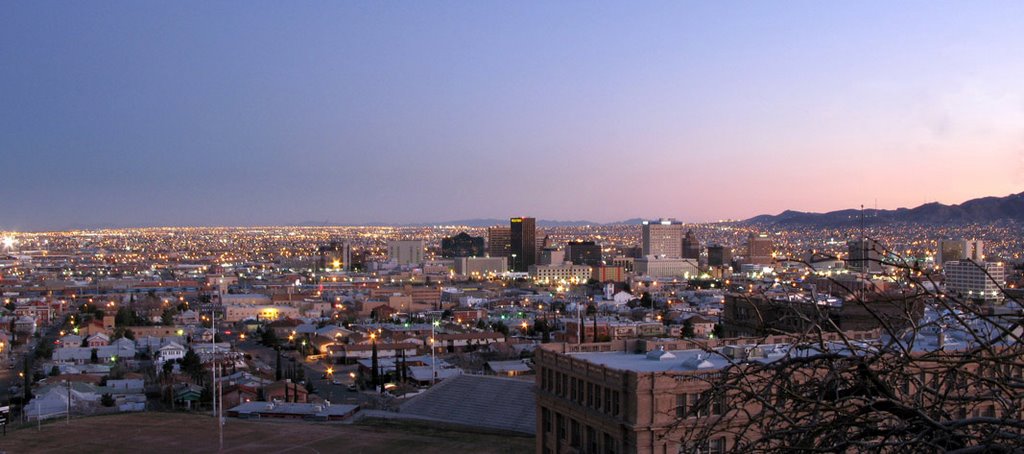 Downtown El Paso from Tom Lea Park [Fixie]
