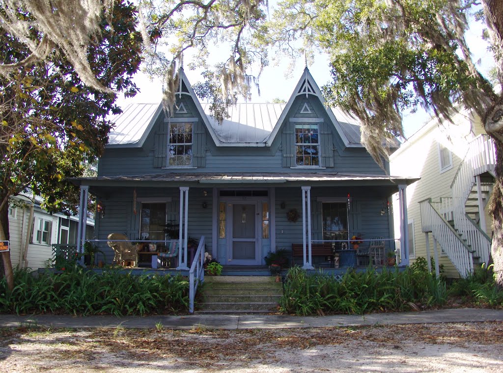 Captain James Witherspoon house, built in the 1860s, historic Apalachicola Florida (11-27-2011)