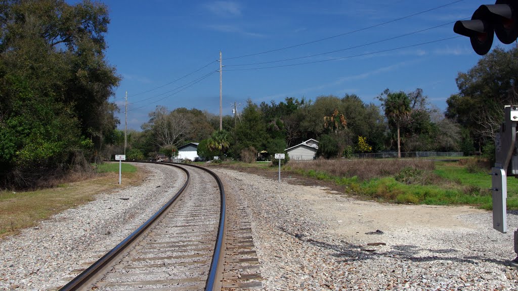 2014 02-25 Bartow, Florida - E Church St rail crossing