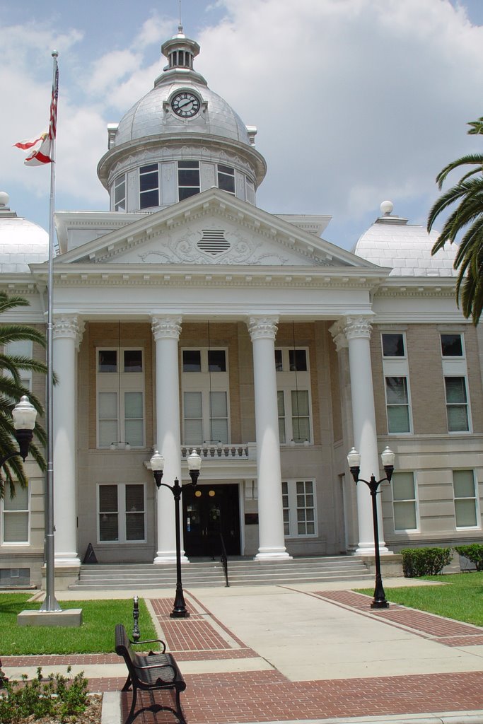 1908 Polk County courthouse, Bartow Fla (5-2007)
