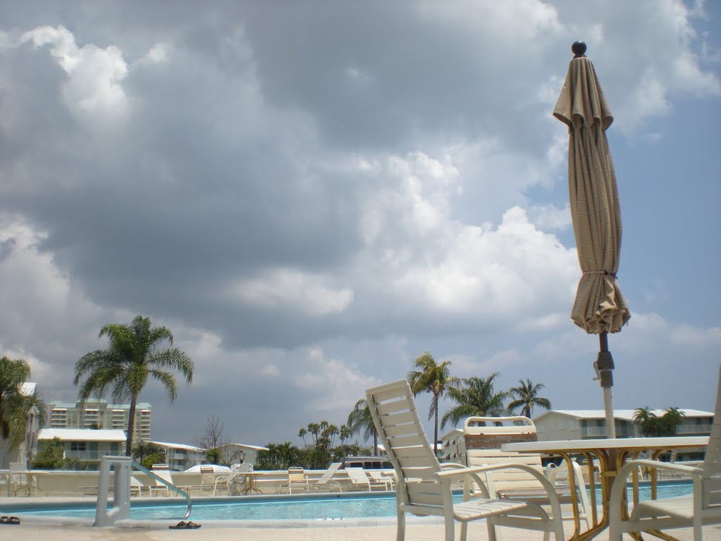 pool side