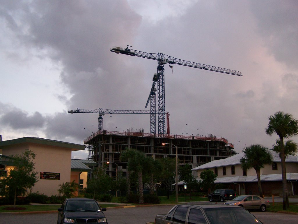 Boynton Condo Promenade. Standing in Saint Marks Parking Lot and looking South x SW