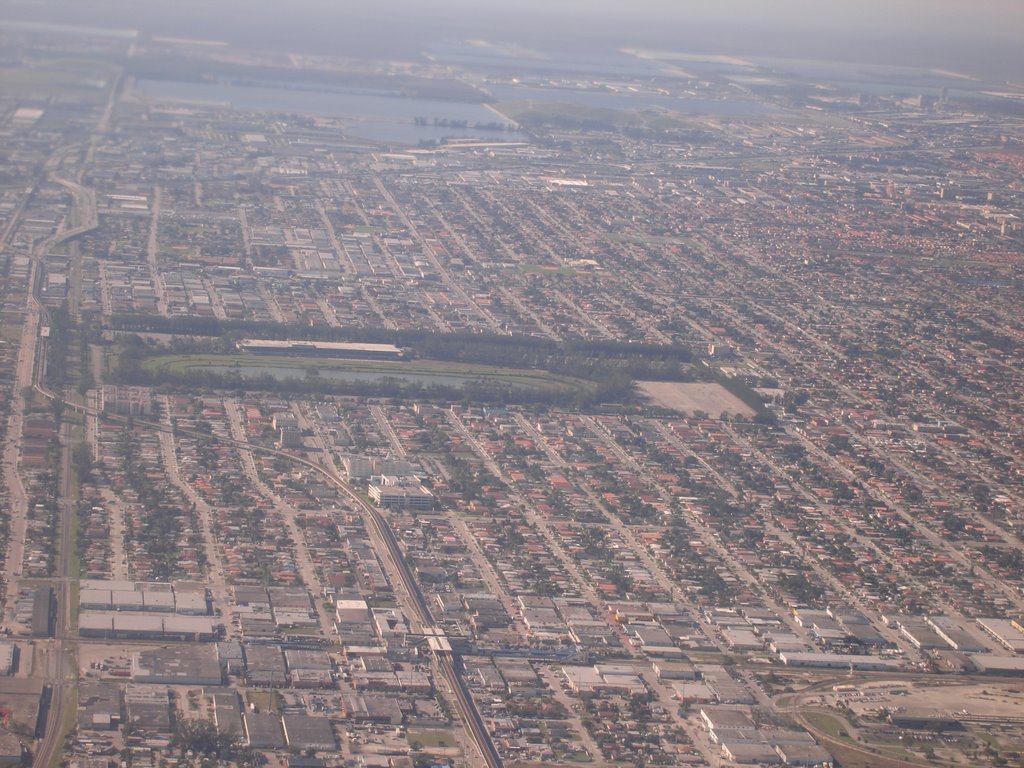 Hialeah Race Track From The Air