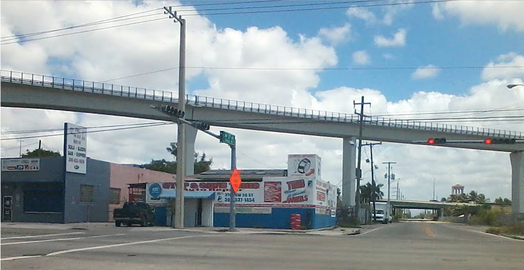 NW 37 AV and NW 36 ST, Miami, FL (2014)