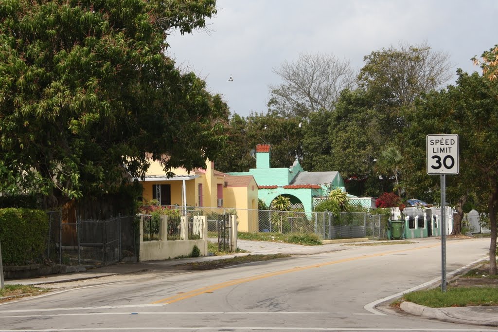 Miami, Little Haiti, ärmere Wohngegend