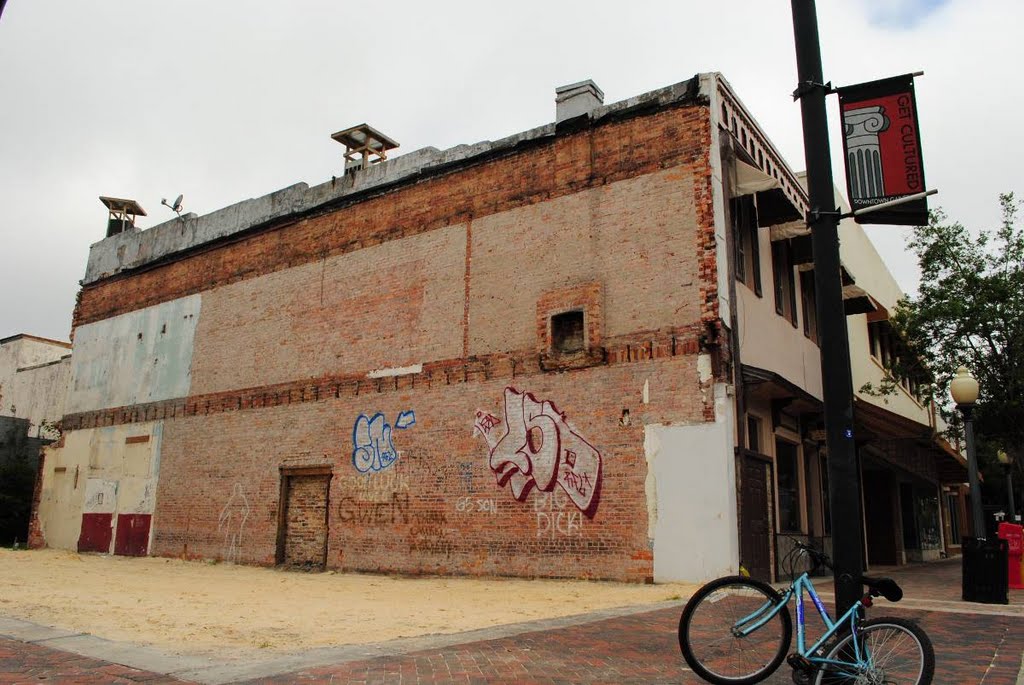 Brick Wall -  Downtown Gainesville, Florida