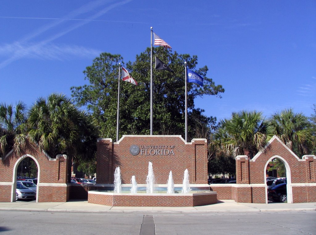 East entrance at Univ of Florida