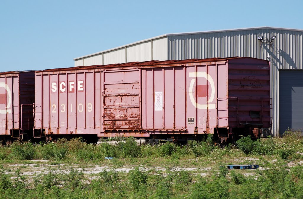 South Central Florida Express Railroad Box Car No. 23109 at Clewiston, FL