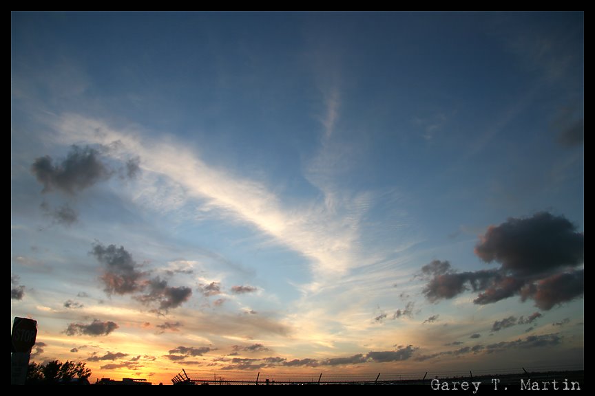 Sunset at KPBI