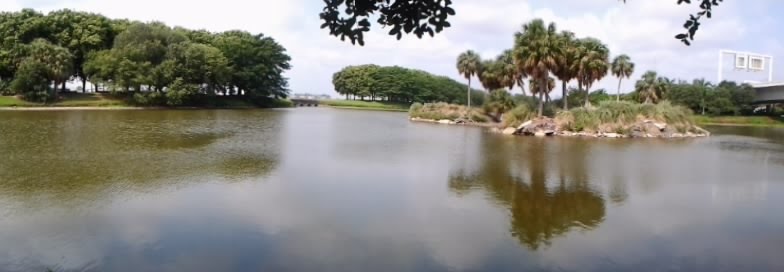lake near PBIA
