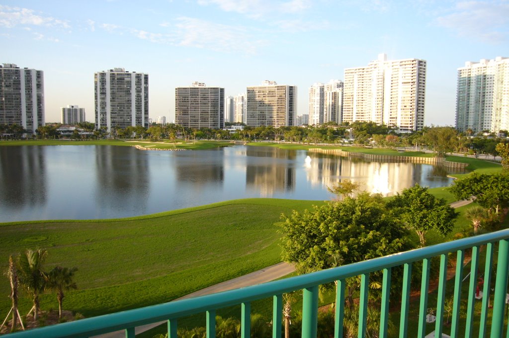 Aventura Golf Course view