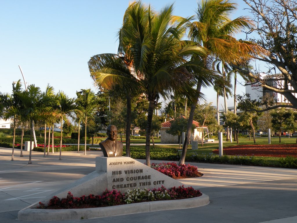 Entrance to Park @ Youngs Circle