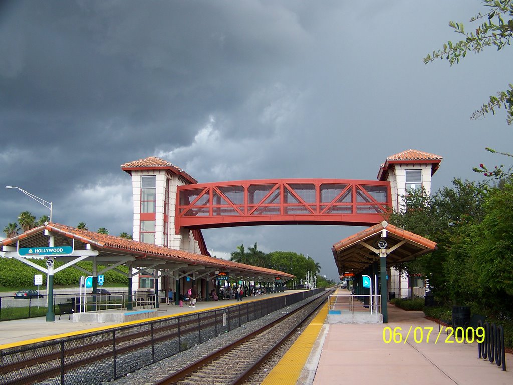 Amtrak Train Station Crossover bridge