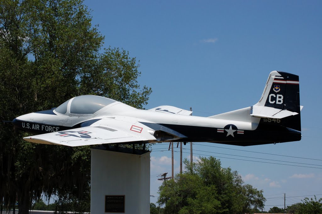 Cessna T-37A "Tweet" on display at Bartow Municipal Airport, Bartow, FL