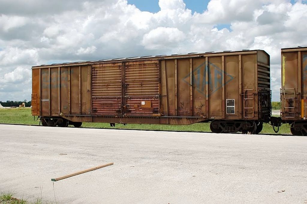 Canadian National Railways, Ex Northern Alberta Railways, Box Car No. 50013 at Bartow, FL
