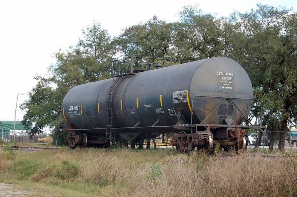 General American Marks Company Tank Car No. 45703 at Gordonville, FL