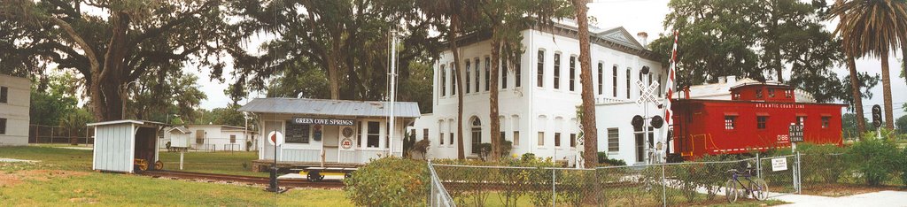 1889 Clay County courthouse, now historical museum, Green Cove Springs, Florida (6-1996)