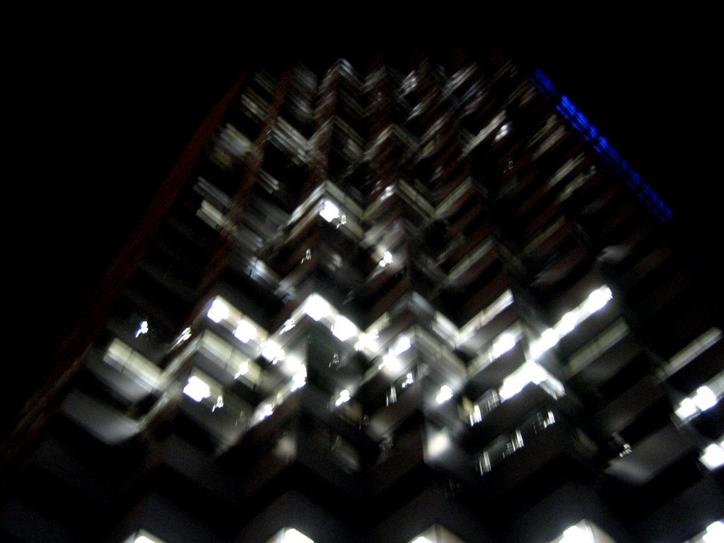 Bellsouth Building at night