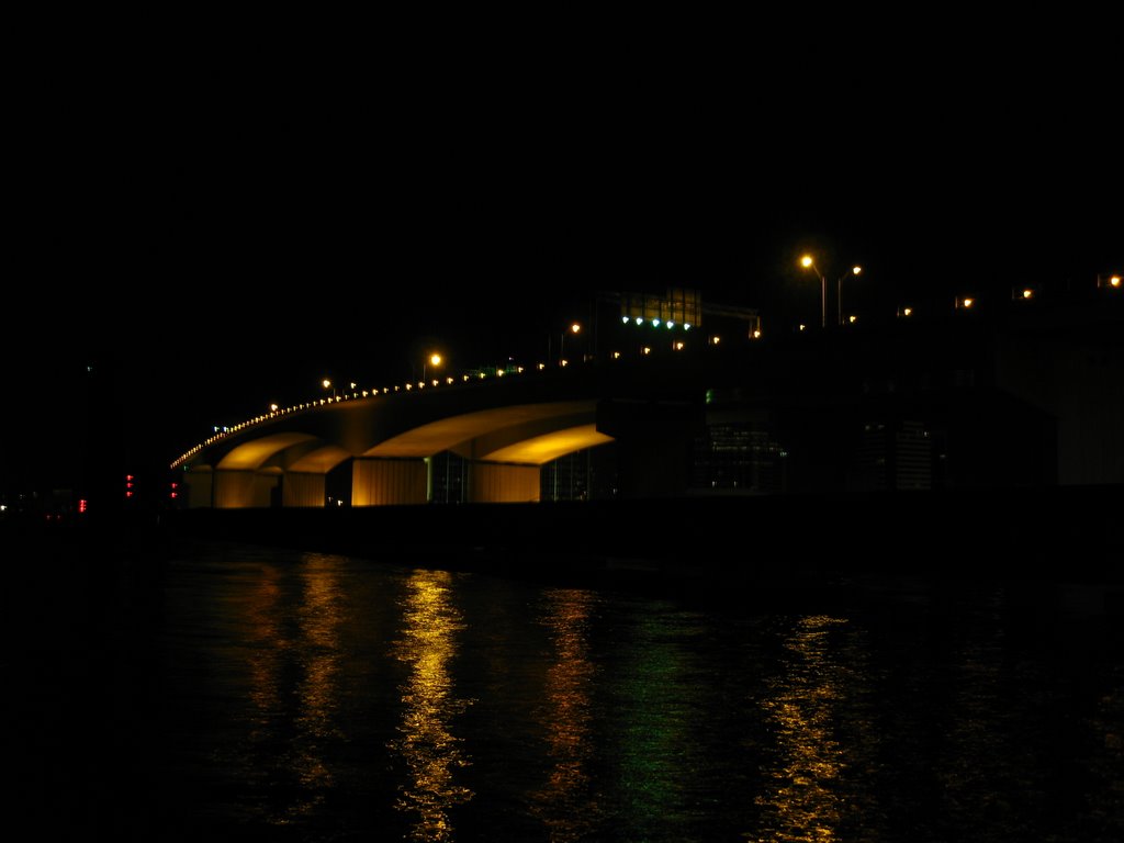 Acosta Bridge at Night before Boat Show 2