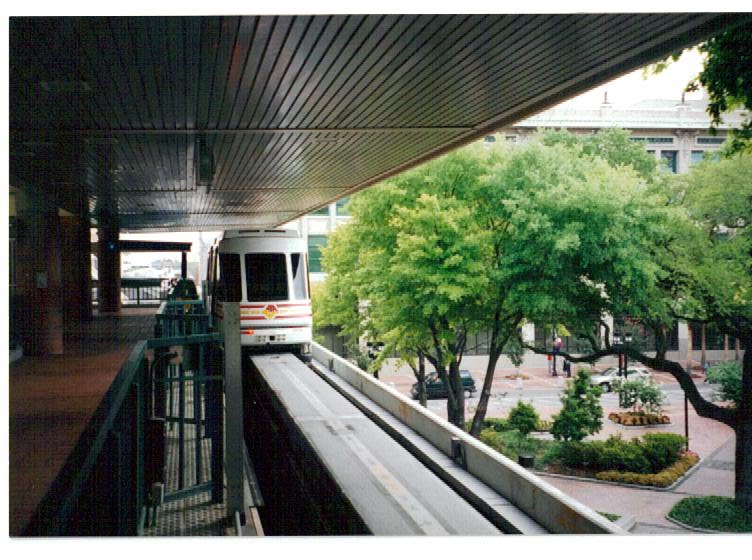 Hemming Plaza Station, JTA Skyway people mover, Jacksonville, Florida