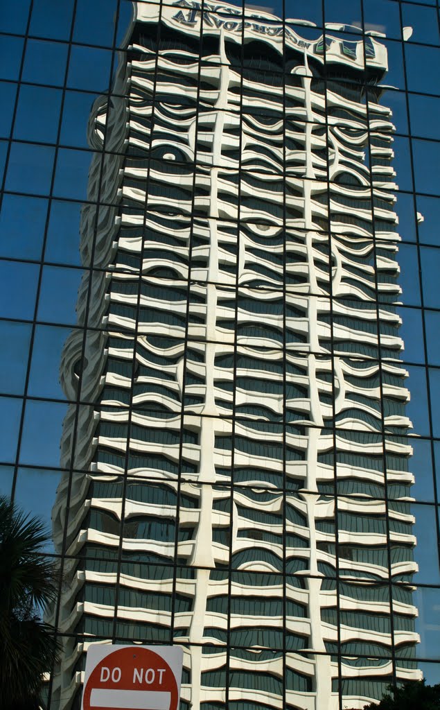 Reflection of Riverplace Tower, Downtown Jacksonville