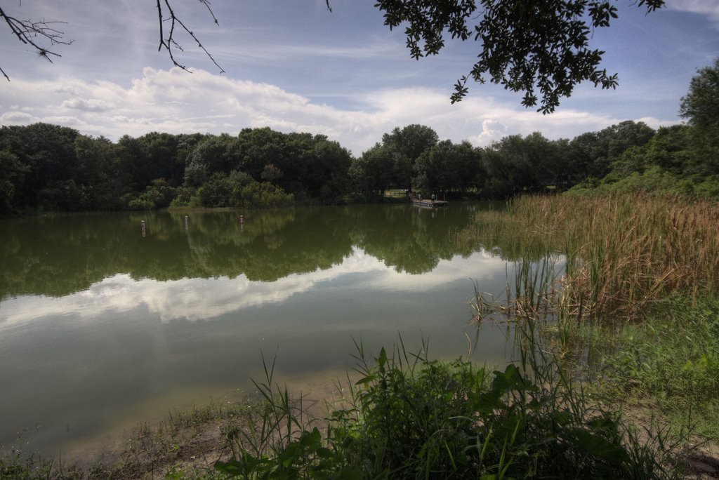 Edward Menard Park - Picnic area overlooking fishing pier