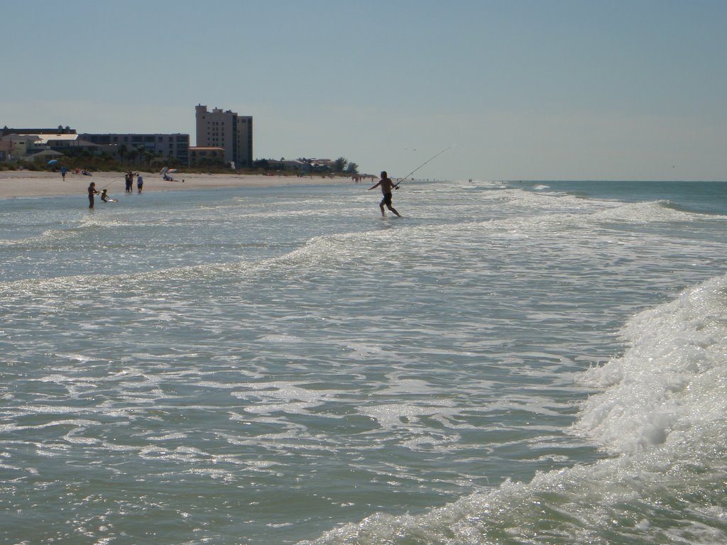 Beach fishing
