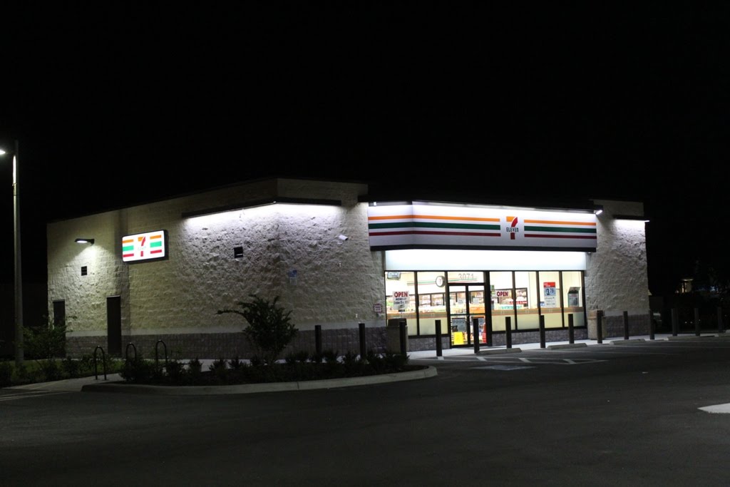 New 7-11 & BP Gas Station "At Night"