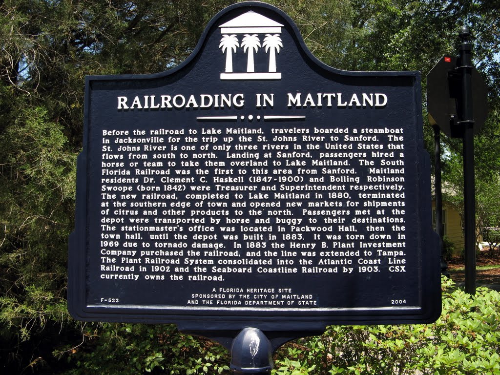 Maitland Railroad History