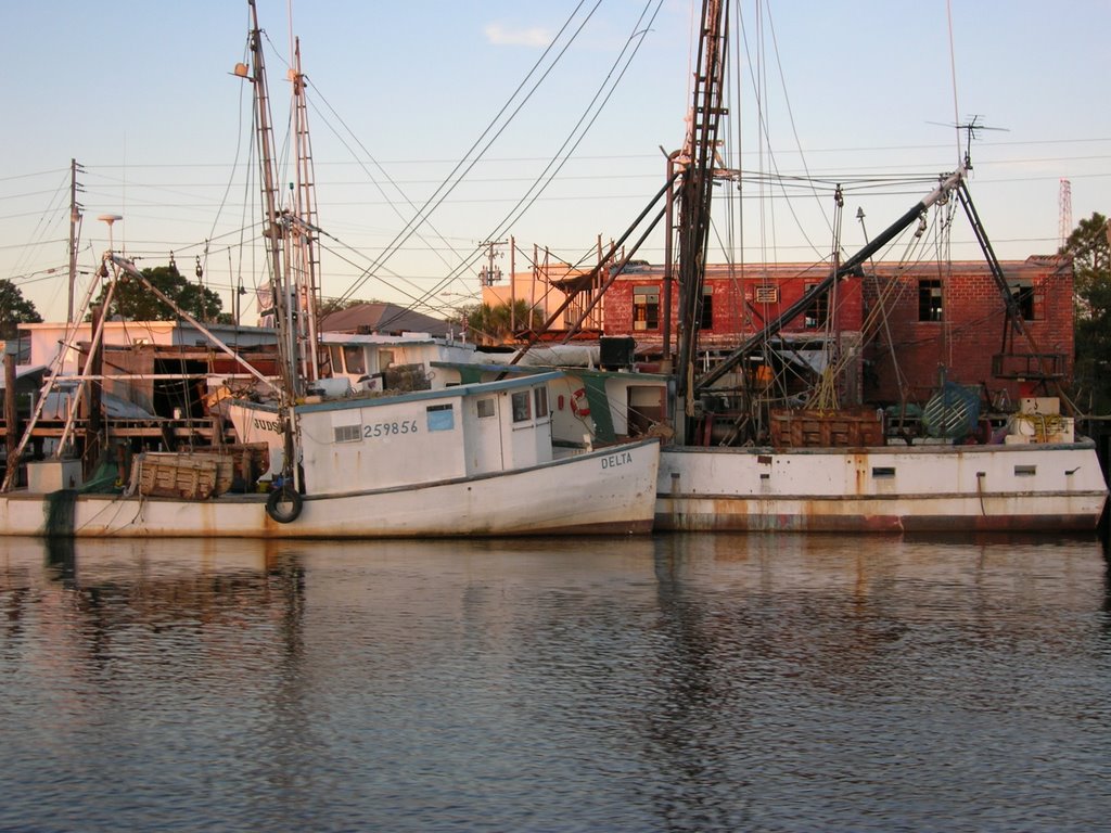 Boats at Sunset